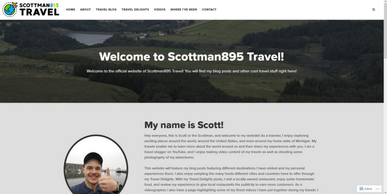 Scottman895 Travel New Website
